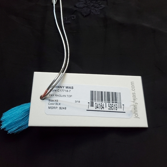 Johnny Was Fay‎ Raglan Top - Picture 5 of 6